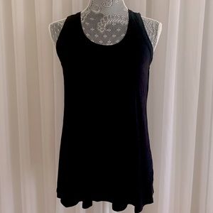 basic black tank top
